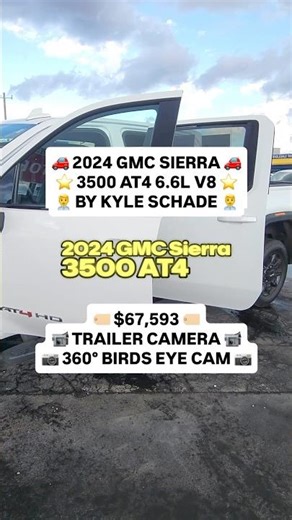 Kyle Schade presents a 2024 GMC Sierra 3500 AT4 with just 33,000 miles