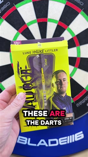 Luke Littler Darts: 90% Tungsten with KFlex Flights