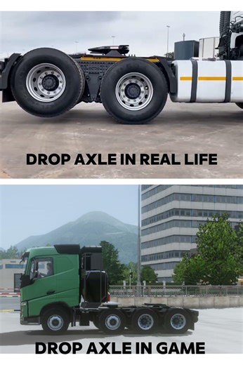 drop Excel in real life and the game life #truckersofeurope3 #drawing #truck #vairalvideo #shots