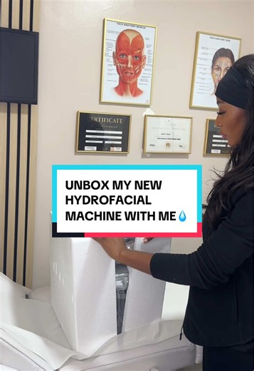 Unboxing My New Hydrofacial Machine