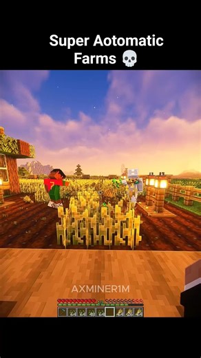 Minecraft Super Automatic Farms ✅#shorts