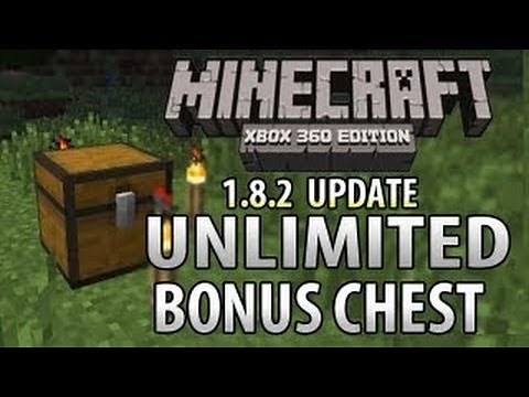 Minecraft: Unlimited Bonus Chest Glitch! - 1.8.2 Update - Xbox 360 Edition