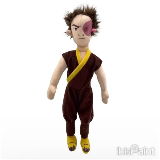I found this really ugly zuko doll on pinterest
