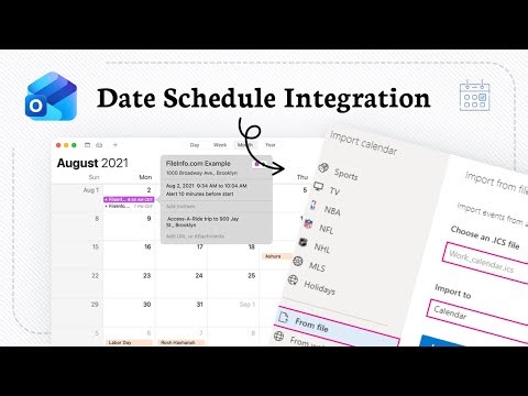 How to add ICS to Outlook Calendar (Format Adoption)
