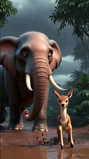 The Kind Elephant of the Jungle #animation #cartoon #simba #disney #toonyfriends
