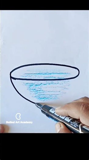 Easily Bowl Drawing #art #painting #bulbul_art_academy