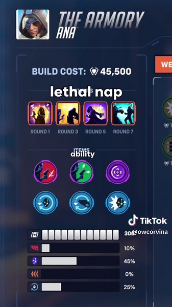 Divertidas builds de Ana en Overwatch 2