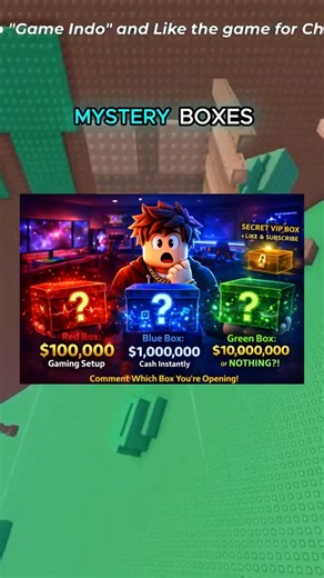 Only 1% of Roblox Players Pick the Green Box… #roblox #rblx #relatable #robloxrant