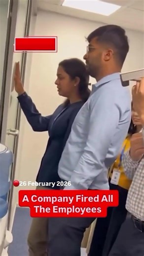 Breaking news a company fired all employees #breakingnews #youtubeshorts #shortsfeed #explorepage