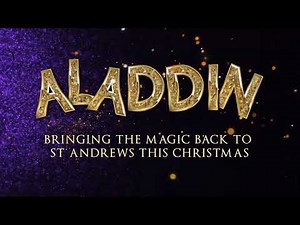 The Byre Theatre 2025 panto Aladdin trailer is here!