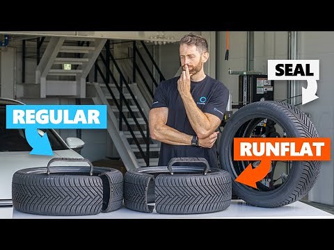 Are Modern Runflat Tires Finally Good? Normal, RFT and SEAL Tires Compared!
