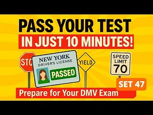 2025 New York DMV Test – SET 47 | 30 Practice Questions for Written Exam