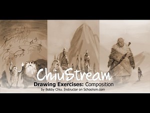 Painting Exercise with Compositions