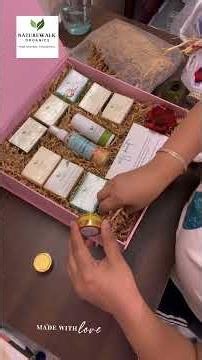 Packing a Handmade Birthday Hamper 🎁 | NatureWalk Organics | Luxury Skincare Gift Box