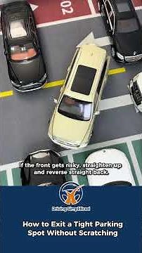 How to Exit a Tight Parking Spot Without Scratching