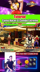 102K views · 2.6K reactions | Tutorial Como Hacer El Combo Extremo #KOF #arcadegames #videogames #retrogames #thekingoffighters | MakensyPlayer1 | Facebook