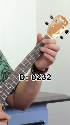 🎶 If you have a Baritone Uke, here are the first 4 chords to learn.👍🏽