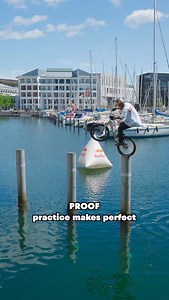 rinse, ride, repeat. 😜🔄🔥 🚴‍♂️: @tomomi_nishikubo #biking #trials #balance #bikelife | Red Bull Bike