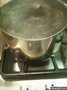 Pot of Boiling Water on Make a GIF