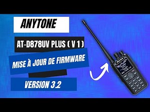 ANYTONE AT D878UV V1 Firmware Update