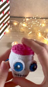 Skull Crochet Pattern - Sugar Skull Pattern - Easy Halloween Amigurumi Pattern - Small Diy Halloween Decor - Etsy