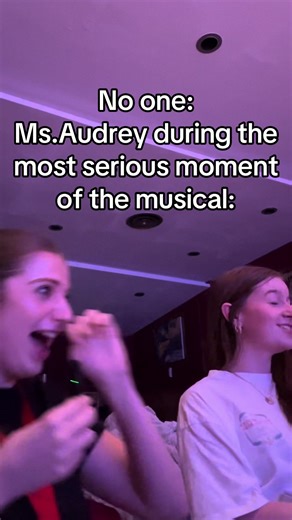 Pt 2 of live reactions with our Choreographer ft Emma! #lightningthief #lightningthiefmusical #fyp #react #funny Note: We have acquired the necessary rights and licenses for this music for this video.