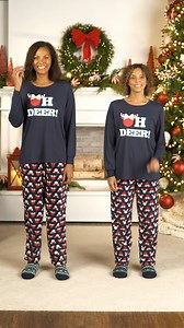 Twinning is winning!🧑🏽‍🎄🎅🏼🤶🏾 Get "matchy matchy" with our holiday family PJ sets!🎄 Grab yours, here: > https://qvc.co/matchingpjsets | QVC