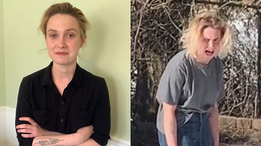 Actor Sarah Swire is turning character prompts from her followers into fun Instagram story skits