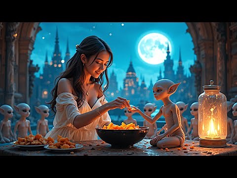 She Said, ‘I’m Hungry’—And the Human Gave His Last Meal To The Tiny Alien Girl | HFY Story