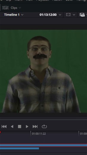 How to add a green screen in DaVinci... #davinciresolve #tutorial #film #edit #editing