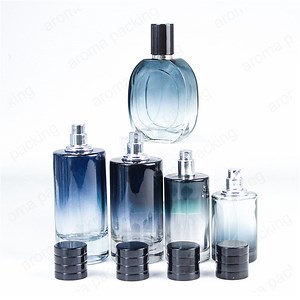 [Hot Item] 100ml Wholesale Empty Glass Perfume Bottle Parfum Bottled Spray with Aluminum Cap