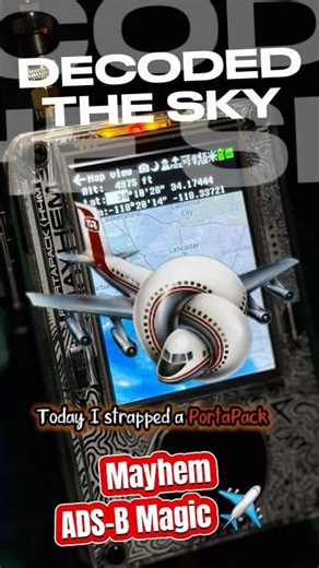 DECODED THE SKY - HackRF H4M + Mayhem