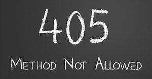 HTTP Error “405 Method Not Allowed”: How to solve the problem