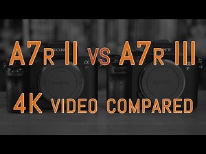 Sony A7r II vs A7r III - 4K Video Comparison