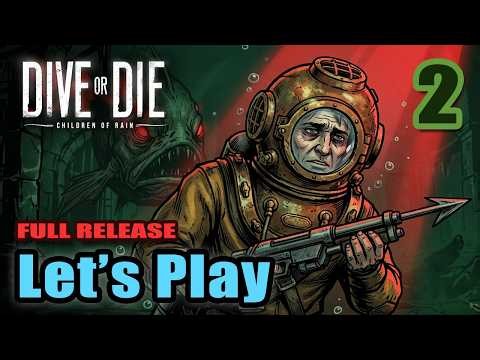 Darkest Dungeon x Dave the Diver = Dive or Die. Dark Fantasy Survival Dungeon Crawler. Full Gameplay