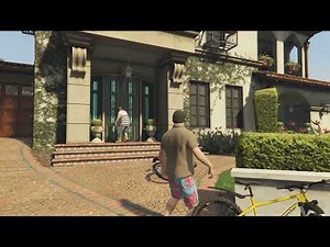 GTA V Michael ridding the bike with Jimmy (I won’t be dead)