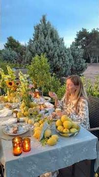 Lemon Garden Party 🍋✨
