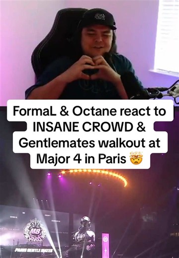 ‘HOLY S***, this crowd looks INSANE!’ - FormaL & Octane react to the INSANE CROWD & GM8’s walkout at Major 4 in Paris! 🤯 #FormaL #Gentlemates #CoD #callofdutyleague #Ghosty
