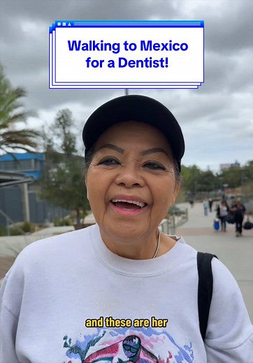 Walking into Mexico for a Dentist! #washingtondental #tijuana #dentists #mexico #dental