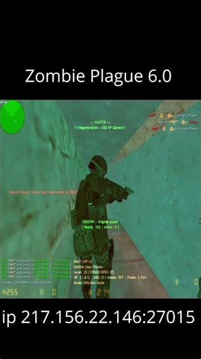 Zombies Are EVERYWHERE! 😱🧟 | CS 1.6 Zombie Mode Server