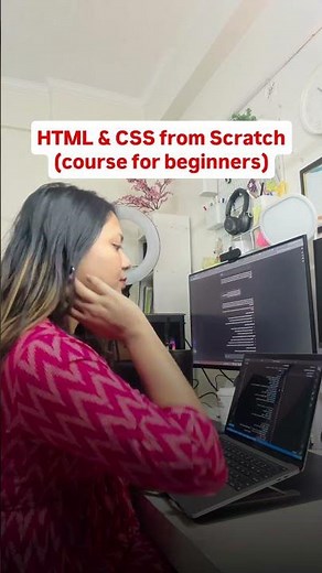 Learn HTML and CSS from Scratch for FREE 🔥 #htmlcss #coding