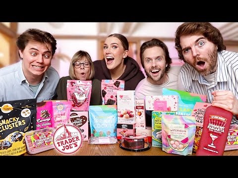 TASTING THE CRAZIEST VIRAL SNACKS... *valentines edition*