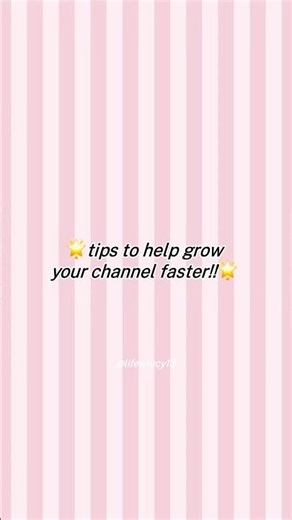 tips to help grow your channel!! 🥥🌴🌟 #channel #tips #fyp #viral #shorts