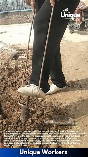 Soil Core Sampling: Using a Manual Soil Sampler for Analysis