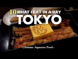 BEST 10 Ultimate Japanese Foods to Eat in a Day in Tokyo｜Japan Travel Guide 2025