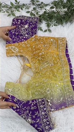 Meesho Saree With Stiched Blouse ✨ Meesho Haul ✨ Haldi Wear Saree Haul ✨ #saree