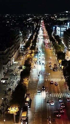 L'avenue des Champs -Elysées vue depuis l'arc de Triomphe. Paris PARIS de mes Amours | PARIS de mes Amours