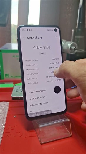 Samsung S10e Factory Reset