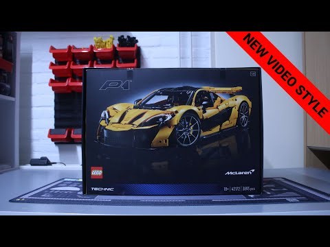 Lego technic McLaren P1™ 42172 review and speed build