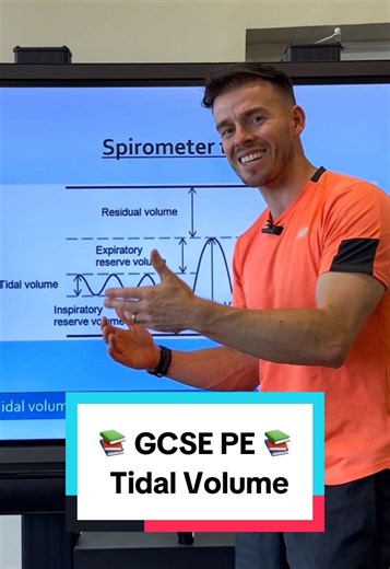 PE students, you must understand the term tidal volume when preparing for your GCSE PE exam! #gcse #pe
